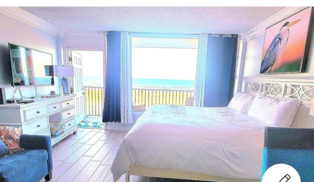 デイトナ・ビーチDirect Oceanfront With Balconyアパートメント エクステリア 写真